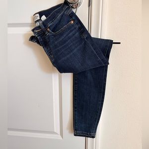 Madewell size 26 ankle jeans toothpick high rise